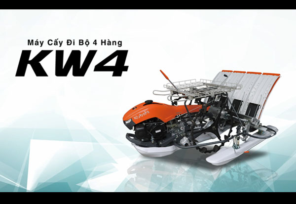 Máy cấy lúa Kubota KW4